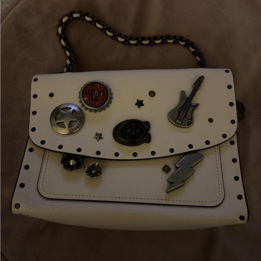 Coach Parker 18 with rivets